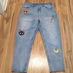 Sailor Moon Mom Jeans Size 11
